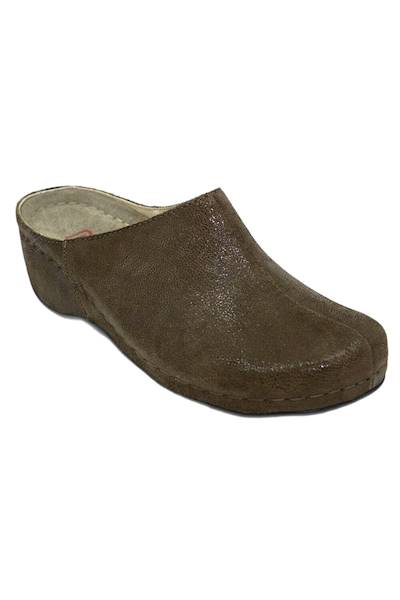 Klapki BERKEMANN Jada 01753-473 brąz błyszczący