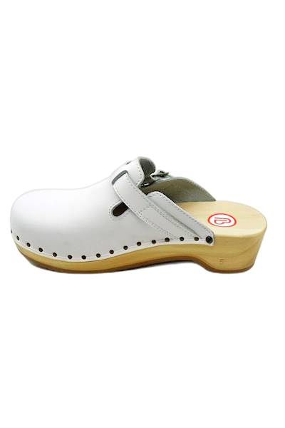 Klapki BERKEMANN Riemen Teoffler 00402-100 biały