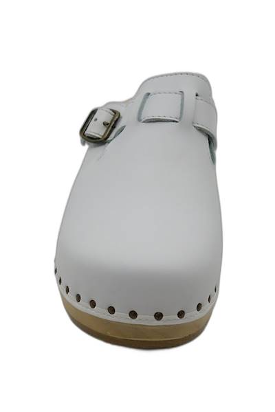 Klapki BERKEMANN Riemen Teoffler 00402-100 biały