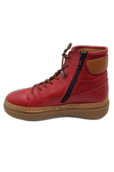 Trzewiki MANITU 990354-04 czerwony