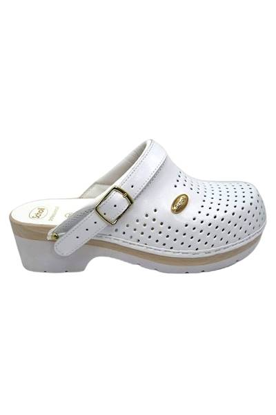 Klapki SCHOLL Clogs Supercomfort biały