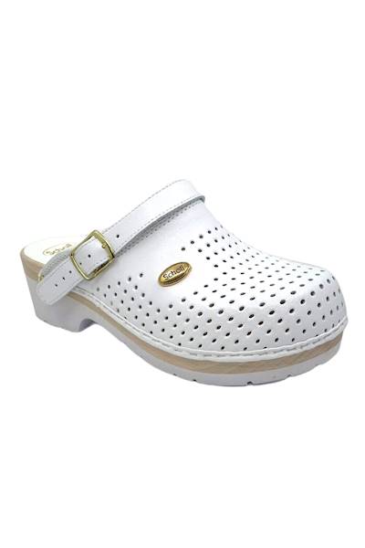 Klapki SCHOLL Clogs Supercomfort Biały