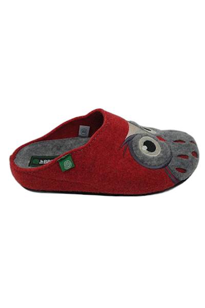 Kapcie BRINKMANN 320455 czerwony
