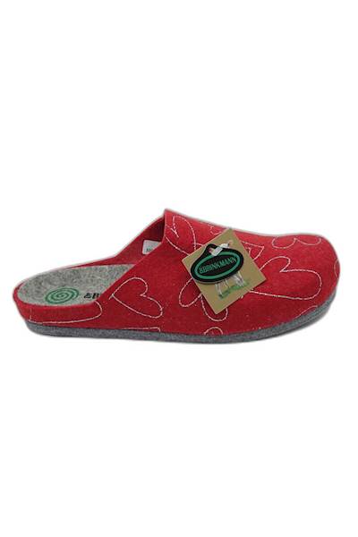 Kapcie BRINKMANN 320621 czerwony