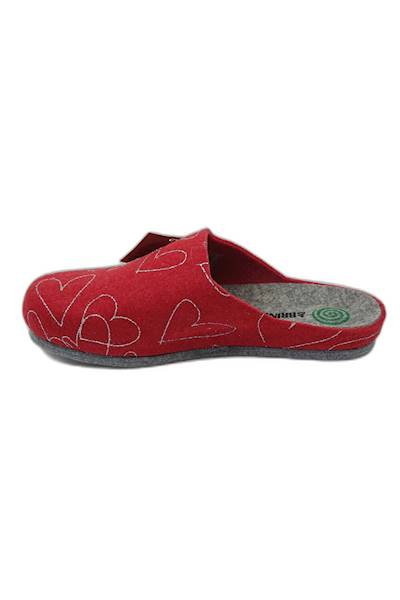 Kapcie BRINKMANN 320621 czerwony