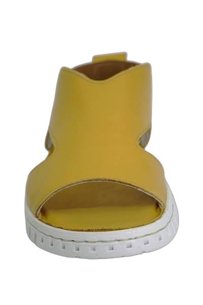 Sandały MANITU 910162-06 żółty