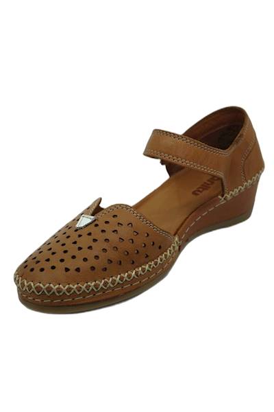 Sandały MANITU 910156-21 brązowy