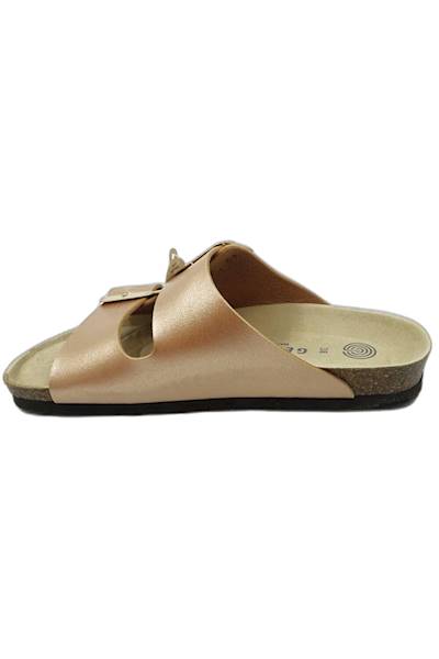 Klapki GENUINS Honolulu Shiny G106206 róż perłowy