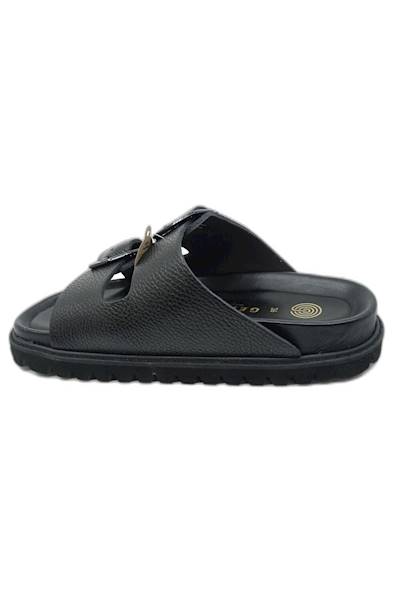 Klapki GENUINS Galia Embossed G106270 czarny