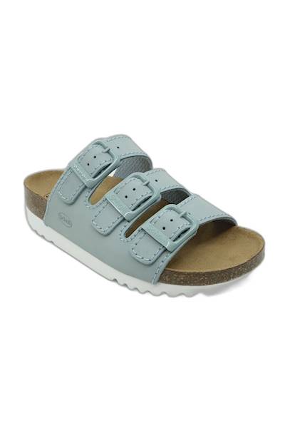 Klapki SCHOLL Rio Wedge niebieski