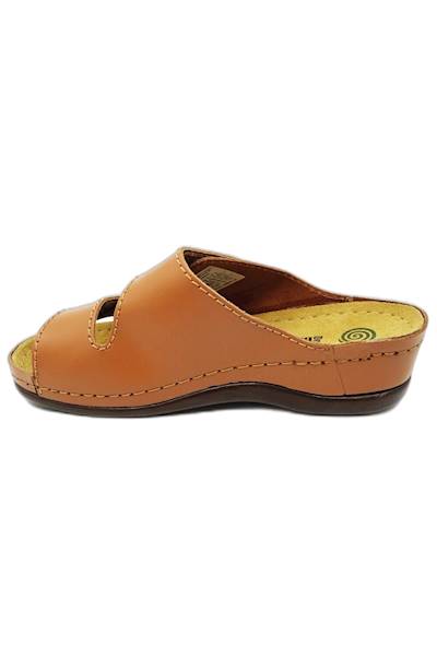 Klapki BRINNKMANN 700617-21 brązowy