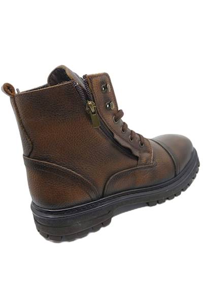 Trzewiki MANITU 660107-02 brązowy