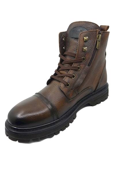 Trzewiki MANITU 660107-02 brązowy