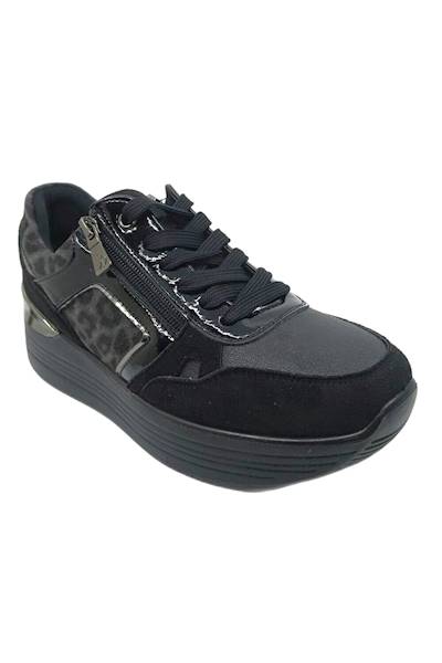 Półbuty INBLU IN000466 czarny