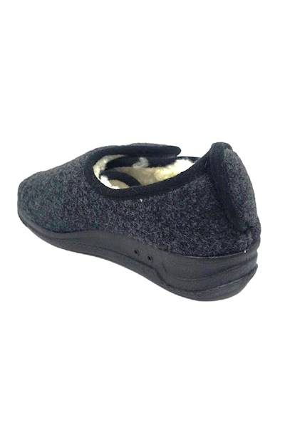 Kapcie MANITU 340245 szary