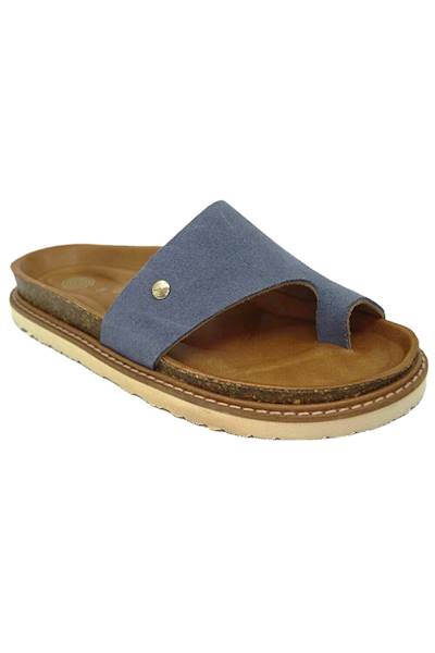 Klapki GENUINS Pansy G104851 niebieski