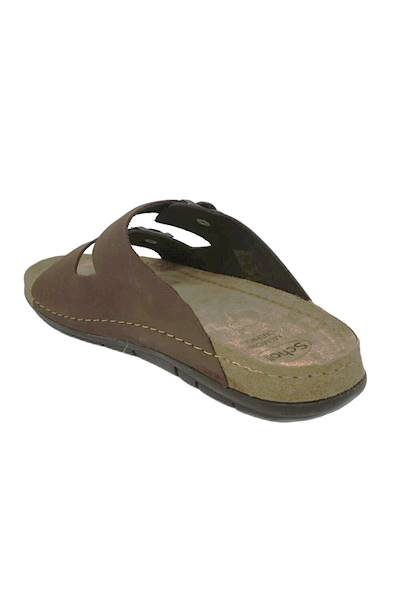 Klapki SCHOLL Aberdeen man brązowy