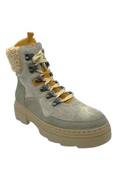 Botki WALDLAUFER Saiga 977806 400 093 szary/beż