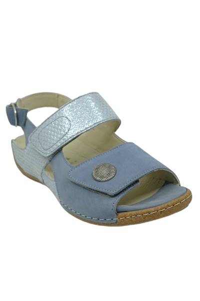 Sandały WALDLAUFER Heliett 342002212267 niebieski