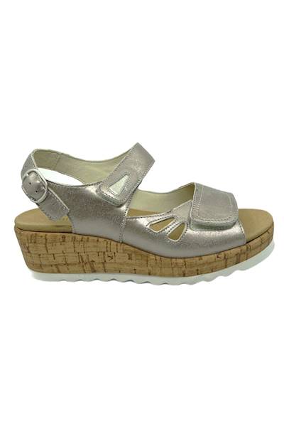 Sandały WALDLAUFER Wiebke 925001 203 349 beżowy