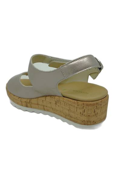 Sandały WALDLAUFER Wiebke 925001 203 349 beżowy