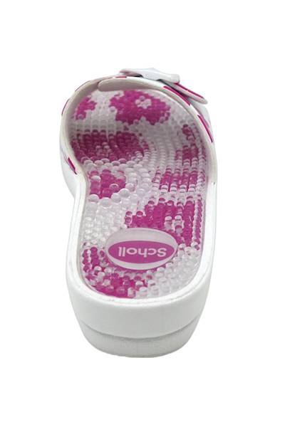 Klapki SCHOLL New Massage różowy kwiat