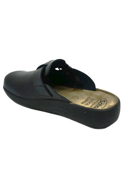 Klapki SCHOLL Nilla Buckle Med czarny