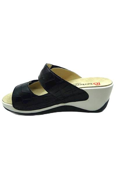 Klapki BERKEMANN Calista 500 01201 938 czarny