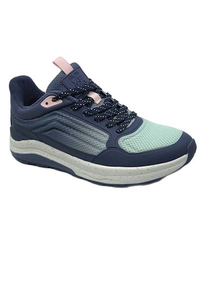 Półbuty WALDLAUFER 751001100221 niebieski/szary