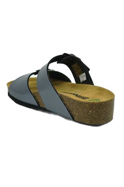 Klapki BRINKMANN 701164-09 szary/srebrny