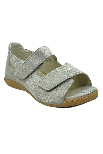 Sandały WALDLAUFER Heliett 681801127070 srebrny