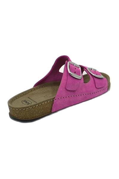 Klapki SCHOLL Bora 2 Buckles Med różowy