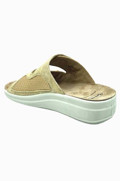 Klapki SCHOLL Antonina Elastic Med złoty