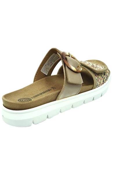 Klapki BRINKMANN 701113-08 beżowy