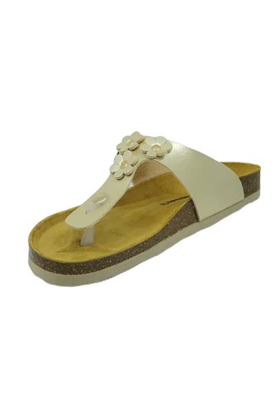 Klapki BRINKMANN 700886-08 perłowy beż