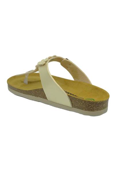 Klapki BRINKMANN 700886-08 perłowy beż