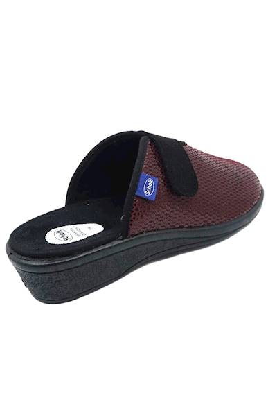 Kapcie SCHOLL Elsa Strap Med bordowy