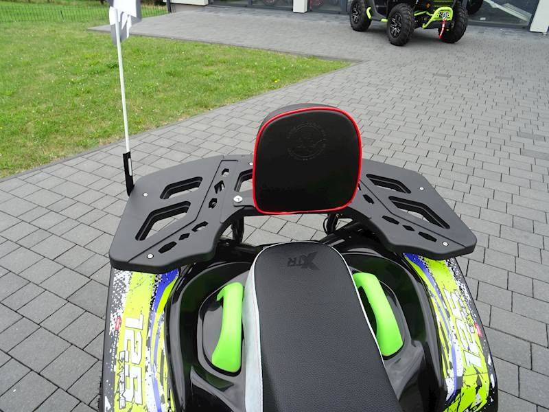 QUAD XTR 008/8 PRO 125 KOŁA 8" 3+1 • Kolor: Czarno/limonkowy