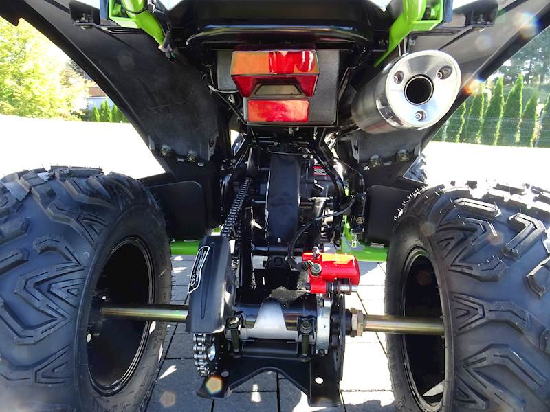 QUAD ASIX AVATAR 250CC 10" 4+1 • Kolor: Granatowo/limonkowy