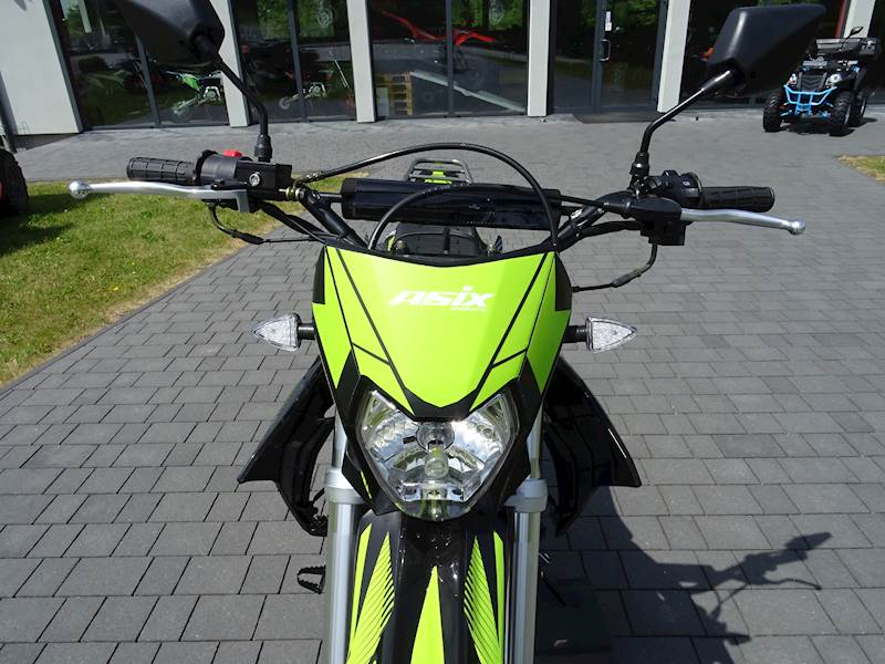 CROSS ASIX DEFENDER 250cc 21/18" CZARNO-ZIELONY