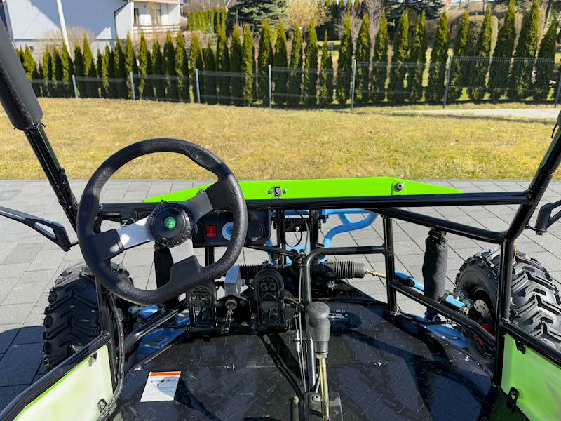 BUGGY ASIX 125 7'' 3+1 LIMONKOWO-CZARNY