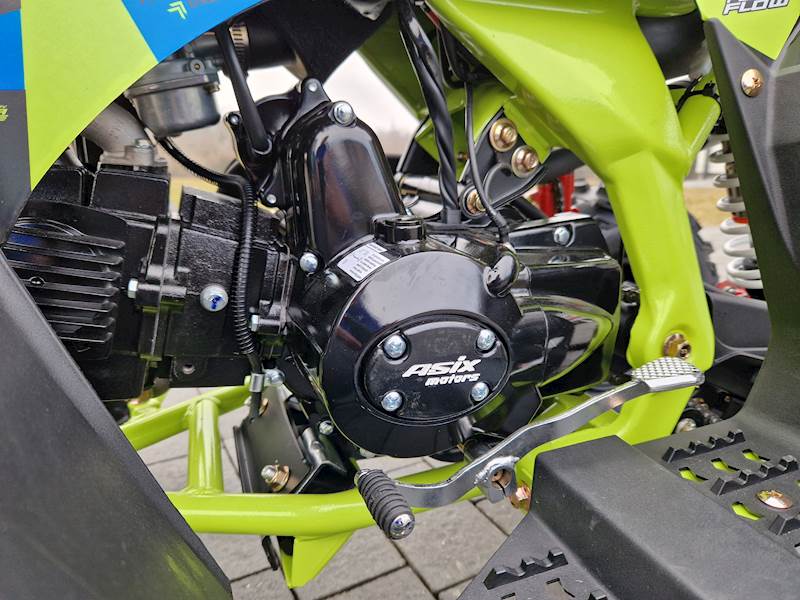 QUAD COMMANDER 8" 125CC • Kolor: Czarno/zielony • Rodzaj skrzyni: Półautomat 3+1