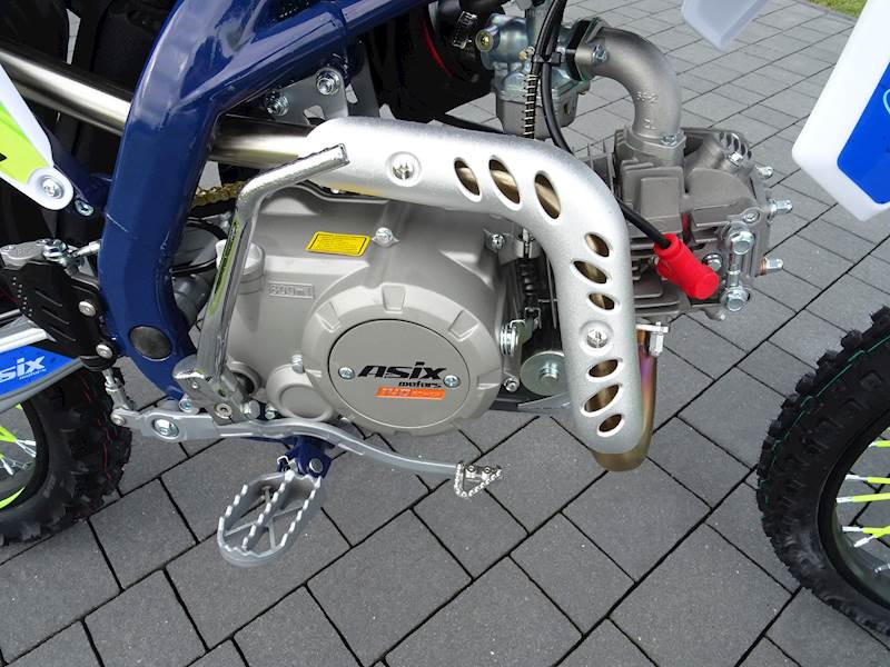 CROSS ASIX DT 140CC E-START 19/16 • Kolor: Niebiesko/limonkowy