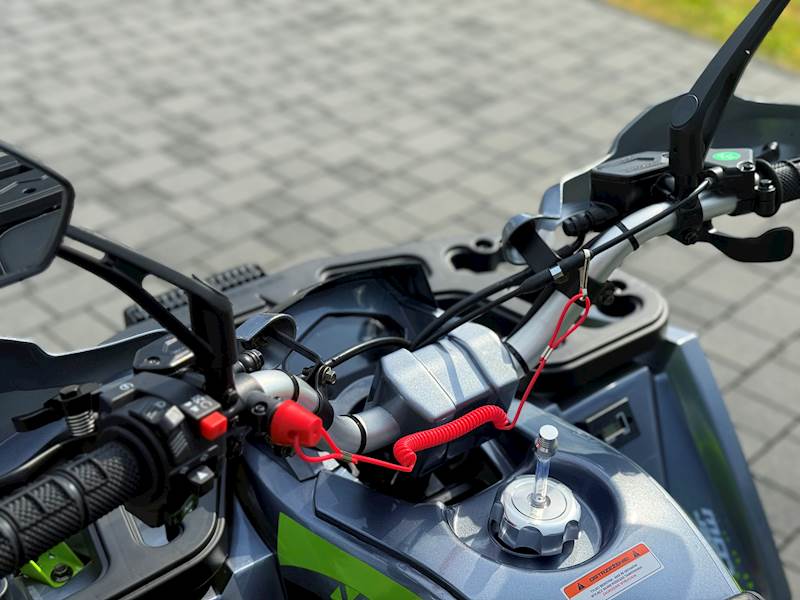 ASIX FOURCRAFT ALU 125CC 1+1 • Kolor: Szaro/limonkowy • Rodzaj skrzyni: Automat