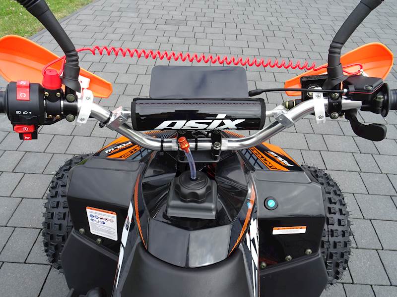 QUAD ASIX MUDDY A2 110 7 1+1 • Kolor: Czarno/pomarańczowy