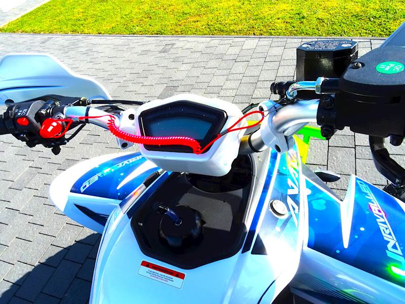 QUAD ASIX AVATAR 250CC 10" 4+1 • Kolor: Granatowo/limonkowy