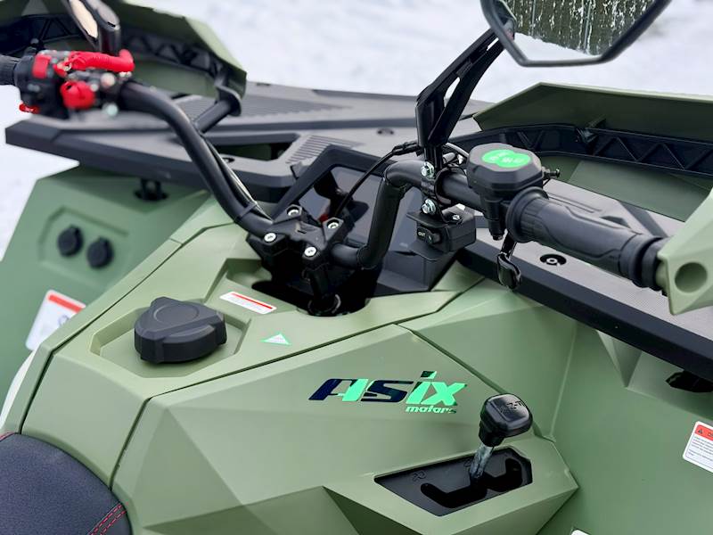 ASIX CYBER 250 EEC HOMOLOGACJA T3b EPS AUTOMAT CVT ALUMINIOWE FELGI 10" • Kolor: Zielony