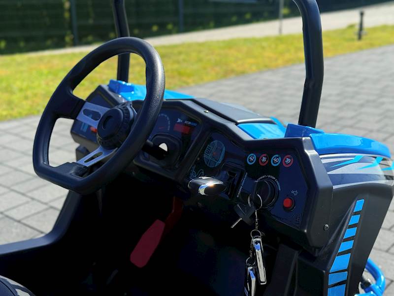 MINI E-UTV XTR 1000W • Pojemność: 1000W • Kolor: Czarno/niebieski