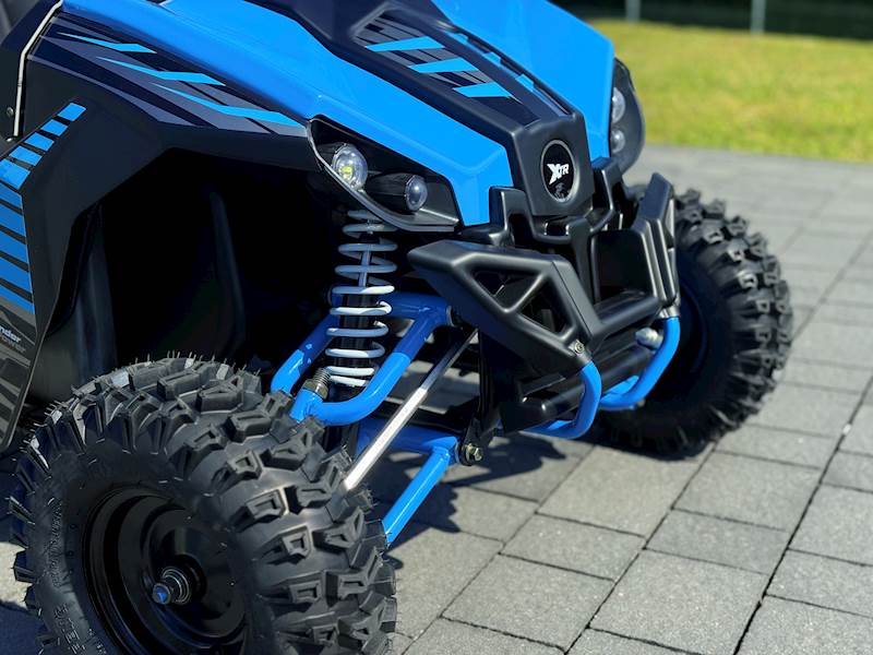 MINI E-UTV XTR 1000W • Pojemność: 1000W • Kolor: Czarno/niebieski