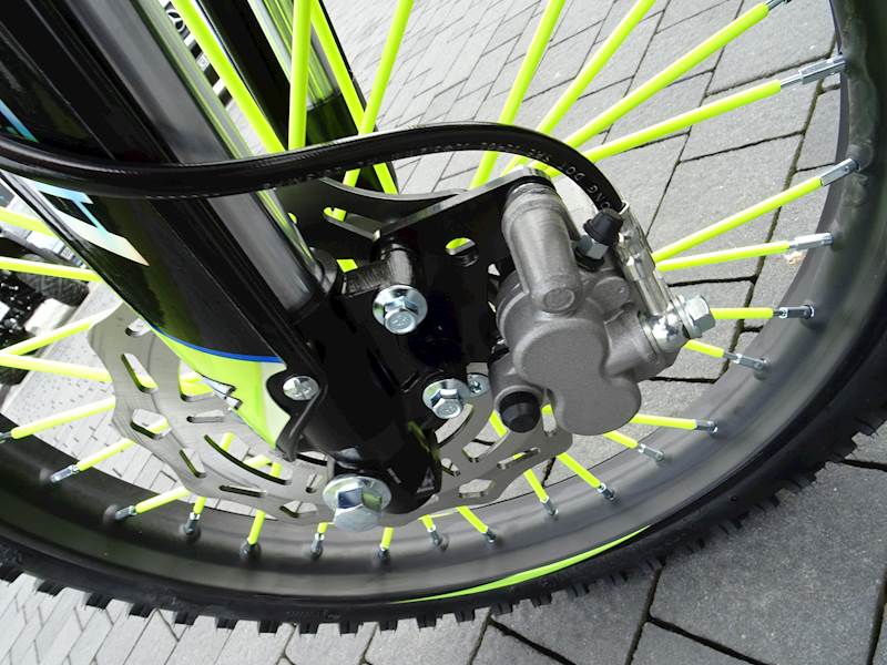 CROSS ASIX DT 140CC E-START 19/16 • Kolor: Niebiesko/limonkowy